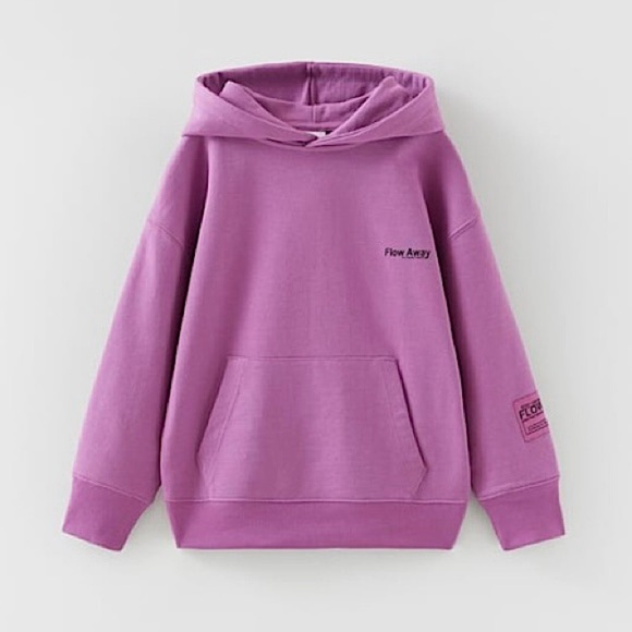 New ZARA Fly Away Sweatshirt Hoodie - Picture 1 of 1